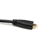 Cavo HDMI 100 cm adattatore da microspina a minispina in nero