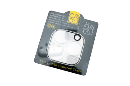 SYSTEM-S Kamera Schutz Linse Objektiv Abdeckung aus transparent Glas für iPhone 12 Pro
