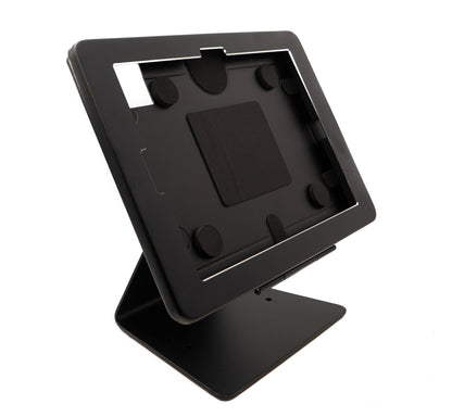 SYSTEM-S desk mount 180° stand lockable for iPad 10 Pro 11 Air 4 5 in black