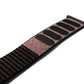 Bracelet SYSTEM-S 20 mm en nylon pour montre intelligente Huawei Watch en noir