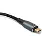 Cavo USB4 50 cm Tipo C maschio a maschio 40 Gbit/s USB 4.0 intrecciato ad angolo