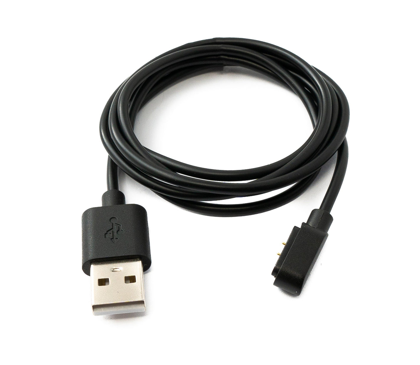 SYSTEM-S USB 2.0 cable 100 cm charging cable for Xiaomi Haylou GS LS09A Smartwatch in black