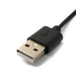 Câble SYSTEM-S USB 2.0 Câble de chargement de 100 cm pour montre intelligente Xiaomi Haylou GS LS09A en noir