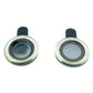 SYSTEM-S Camera Protection Lens Cover made of Glass Metal for iPhone 12 + Mini Green