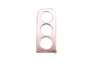 SYSTEM-S Camera Protection Lens Cover Aluminum for Samsung Galaxy S21 Plus Pink