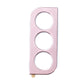 SYSTEM-S Camera Protection Lens Cover Aluminum for Samsung Galaxy S22 Plus in Pink