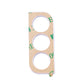 SYSTEM-S Camera Protection Lens Cover Aluminum for Samsung Galaxy S22 Plus in Pink