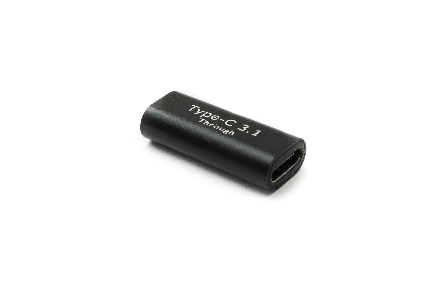 Câble adaptateur SYSTEM-S USB 3.1 type C femelle vers femelle en noir