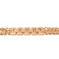 Bracelet SYSTEM-S 20 mm en métal pour montre connectée Samsung Galaxy Watch 4 en rose