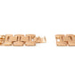 Bracelet SYSTEM-S 20 mm en métal pour montre connectée Samsung Galaxy Watch 4 en rose