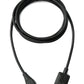 Câble SYSTEM-S USB 2.0 Câble de chargement de 100 cm pour montres intelligentes Coros en noir