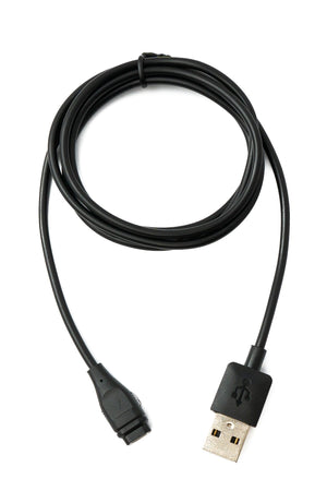 SYSTEM-S USB 2.0 Kabel 100 cm Ladekabel für Coros Smartwatches in Schwarz