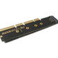SYSTEM-S NGFF Adapter M.2 Key NVME AHCI SSD to PCI E 3.0 35 cm cable for 110 80 mm SSD