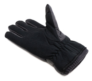 Gants antidérapants SYSTEM-S en polyester pour écrans tactiles de smartphones en gris