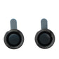 SYSTEM-S Camera Protection Lens Cover Glass Metal for iPhone 12 + Mini Black