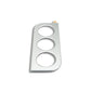SYSTEM-S Camera Protection Lens Cover Aluminum for Samsung Galaxy S22 Plus in Gray