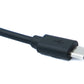 Cavo USB 2.0 da 10 m Micro B maschio a tipo A maschio adattatore in nero