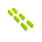 6x coperture protettive antipolvere USB tipo A in silicone di colore verde