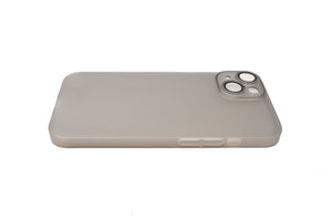 SYSTEM-S protective case shockproof scratch-resistant in black matt case for iPhone 14