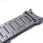 Cinturino in metallo da 20 mm per smartwatch Samsung Galaxy Watch 4 di colore grigio