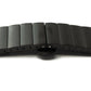 Bracelet SYSTEM-S 20 mm en métal pour montre intelligente Samsung Galaxy Watch 4 en noir