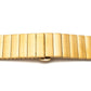 Cinturino in metallo da 20 mm per smartwatch Samsung Galaxy Watch 4 in giallo