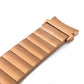 Bracelet SYSTEM-S 20 mm en métal pour montre connectée Samsung Galaxy Watch 4 en rose