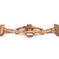 Bracelet SYSTEM-S 20 mm en métal pour montre connectée Samsung Galaxy Watch 4 en rose