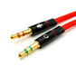 Cavo audio a Y da 20 cm, presa AUX stereo da 3,5 mm, a 2 adattatori a spina piatta