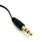 Cable Y de audio SYSTEM-S Conector auxiliar estéreo de 100 cm Conector de 3,5 mm a 2 tomas extensibles
