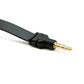 SYSTEM-S Audio Cable 100 cm Stereo AUX Jack 3.5 mm Male to Male Flat in Black