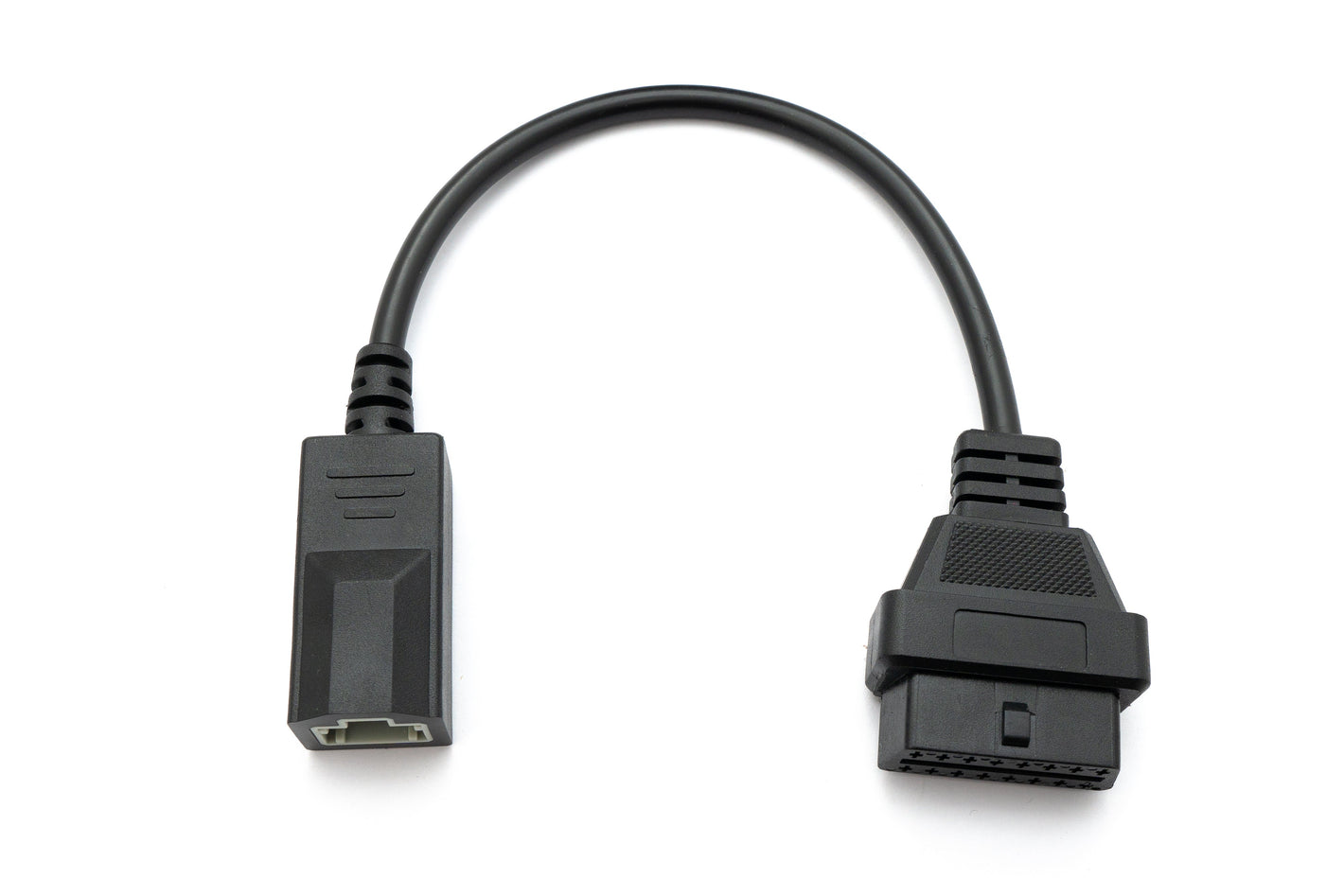 SYSTEM-S OBD Kabel 30 cm OBD 2 Buchse für Honda 3pin in Schwarz für Auto Diagnose