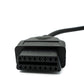 SYSTEM-S OBD cable 10 cm OBD 2 socket for Subaru 9pin in black for car diagnostics