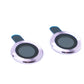 SYSTEM-S Camera Protection Lens Cover made of Glass Metal for iPhone 11 in Purple