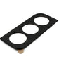 SYSTEM-S Camera Protection Lens Cover Aluminum for Samsung Galaxy S21 Black