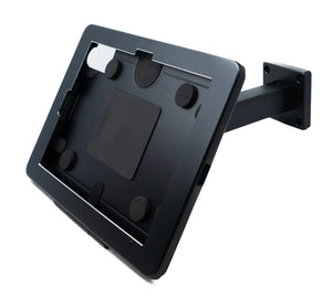 Soporte de pared SYSTEM-S Soporte de mesa de 360° con cerradura para iPad 10 Pro 11 Air 4 5 negro