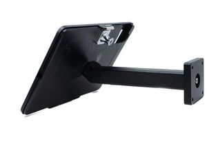 Soporte de pared SYSTEM-S Soporte de mesa de 360° con cerradura para iPad 10 Pro 11 Air 4 5 negro