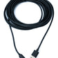 SYSTEM-S USB 2.0 Kabel 5 m Micro B Stecker zu Typ A Stecker in Schwarz