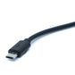 SYSTEM-S USB 2.0 Kabel 5 m Micro B Stecker zu Typ A Stecker in Schwarz