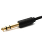 SYSTEM-S Audio Kabel 5 m XLR 3 polig Buchse zu 6.35 mm Klinke Stecker AUX Adapter