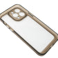 Coque de protection antichoc en silicone TPU noir, étui transparent pour iPhone 14 Pro Max