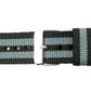 Correa SYSTEM-S de 20 mm fabricada en nylon para smartwatch Samsung Galaxy Watch 4 en color azul gris