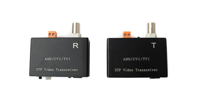 Ricetrasmettitore da 75 Ohm Imposta BNC su Cat5E Cat6 Video per AHD TVI CVI/PAL NTSC