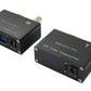SYSTEM-S 75 Ohm Transceiver Set BNC zu Cat5E Cat6 Video für AHD TVI CVI/PAL NTSC