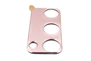 SYSTEM-S Camera Protection Lens Cover Aluminum for Samsung Galaxy S20 FE Pink