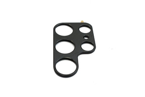 SYSTEM-S Camera Protection Lens Cover Aluminum for Samsung Galaxy S22 Ultra Black