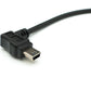 SYSTEM-S USB 2.0 Kabel 30 cm Mini B Buchse zu Typ A Stecker Winkel für Garmin