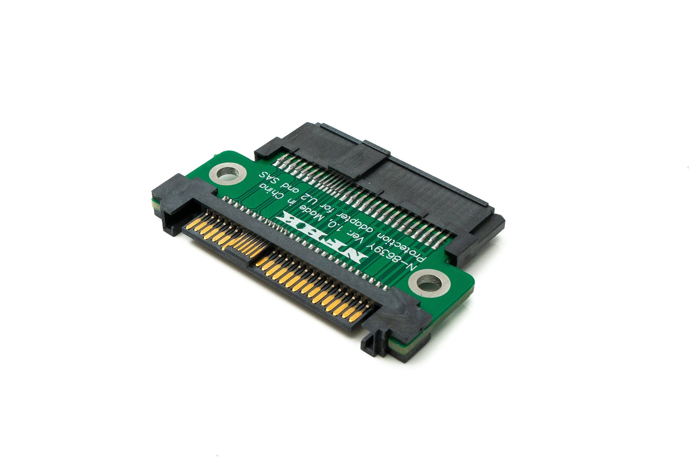 Adaptateur SYSTEM-S NVME PCIe 4.0 mâle vers femelle U.2 U2 SFF-8639 câble PCBA 68 broches