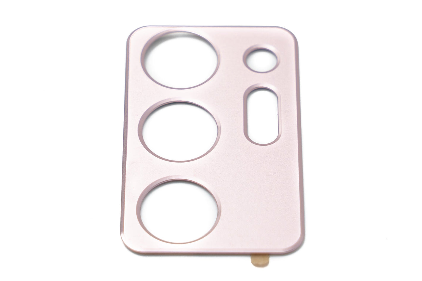 Tapa lente de protección de cámara SYSTEM-S de aluminio para Samsung Galaxy Note 20 Ultra en color rosa