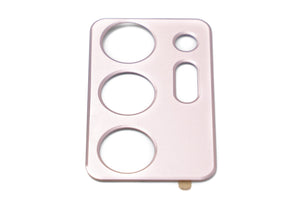 Tapa lente de protección de cámara SYSTEM-S de aluminio para Samsung Galaxy Note 20 Ultra en color rosa